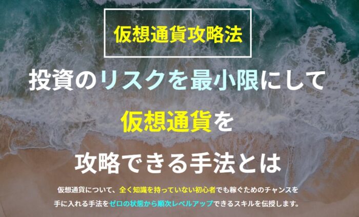 小林 克己/初心者でも仮想通貨を攻略できる手法