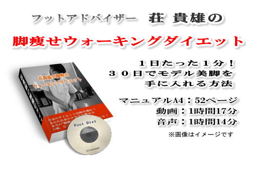 株式会社ティーズウェブ/歩くだけで美脚になる！１日１分脚痩せウォーキングダイエット