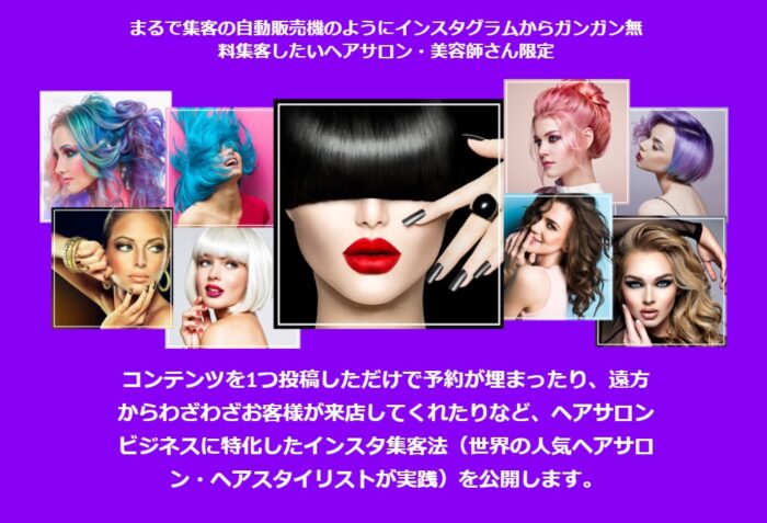 田中 大/【サロングラム】ヘアサロン特化型インスタグラム集客マスター講座2021年版ゴールドコース