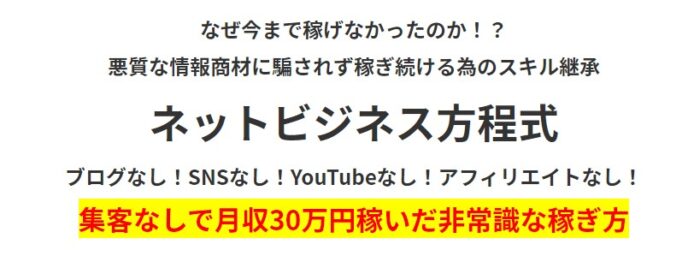 小倉 義男/ネットビジネス方程式