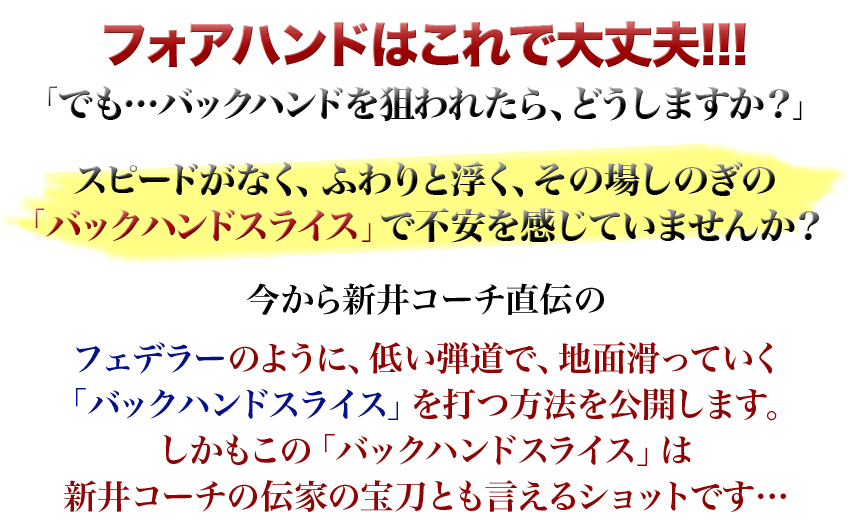 株式会社リアルスタイル　Real Style/新井流超攻撃的なフルスイング・スライス バックハンド編【CRAY07ADB】